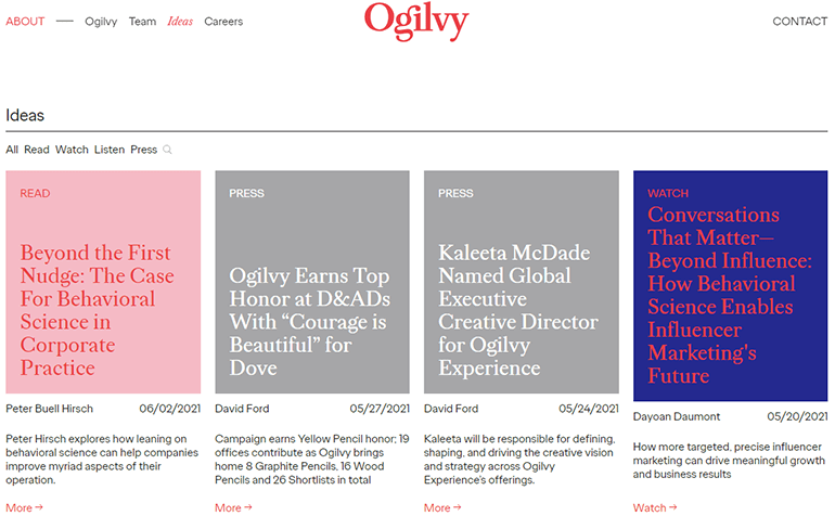 Idee Ogilvy